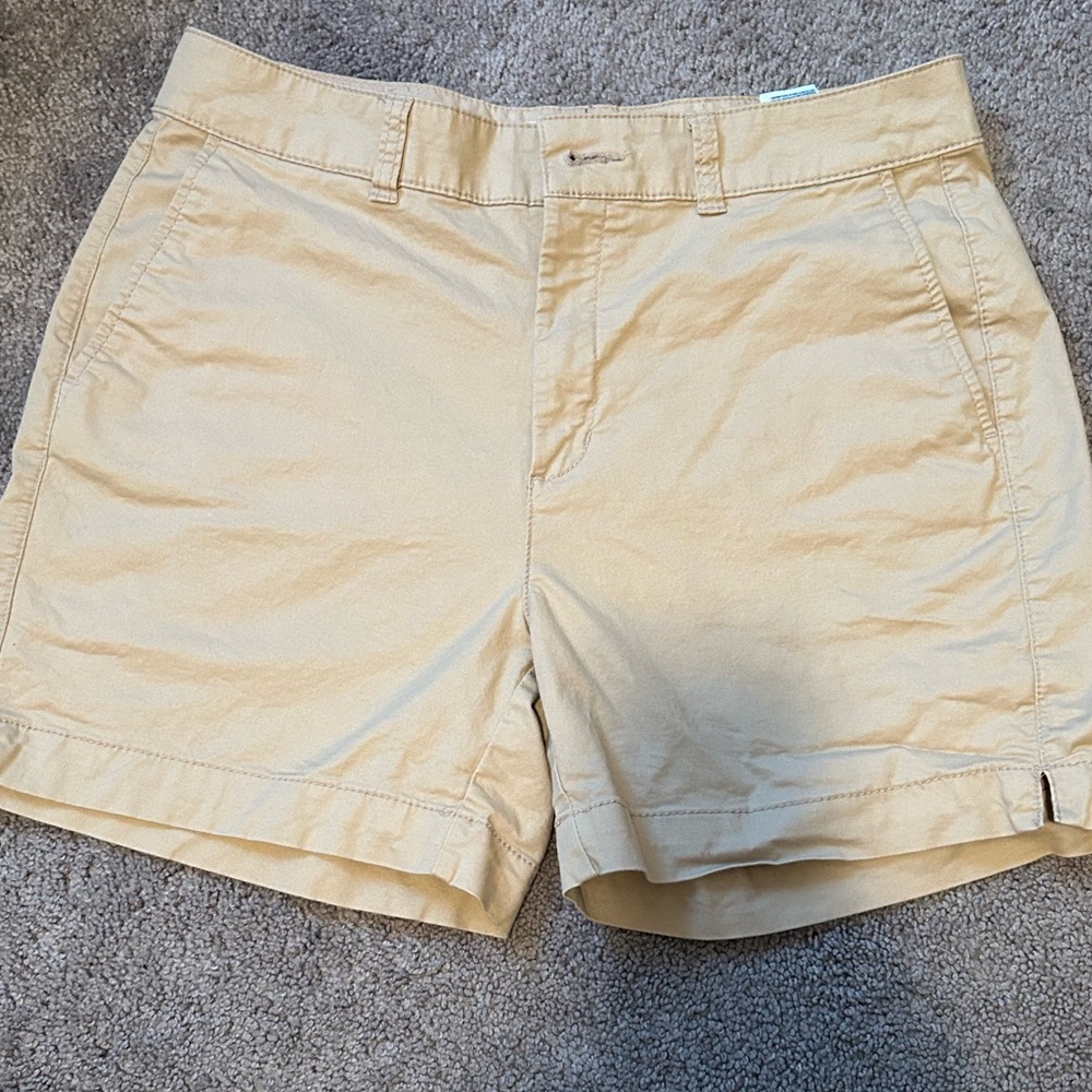 Old Navy high rise chino style shorts